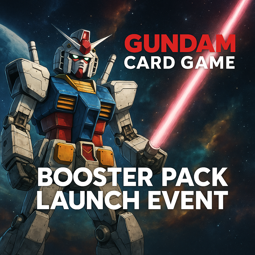 🚀 Gundam Card Game – Booster Pack Launch Event