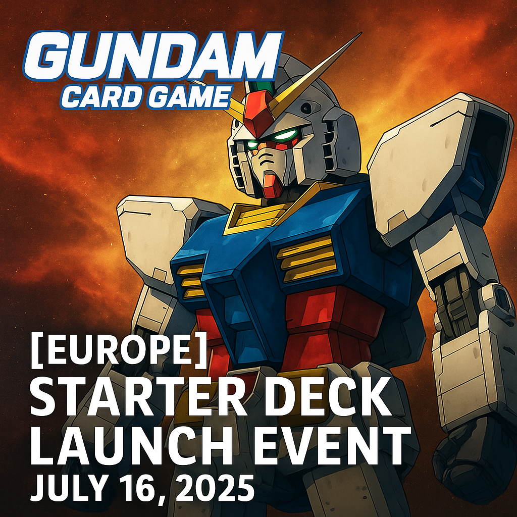 Logo Starter Deck Event, Gundam Card Game Bandai TCG+
