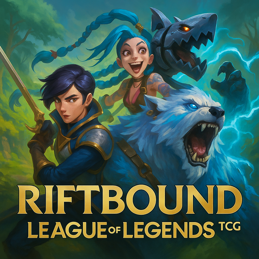 Riftbound: League of Legends TCG – Champions, Booster und Zubehör mit League of Legends Artworks
