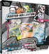 Pokémon Einall Poster-Kollektion KP10.5 mit drei holografischen Promokarten (Serpifeu, Floink, Ottaro), großem doppelseitigen Poster und vier Boostern aus Weiße Flammen und Schwarze Blitze.