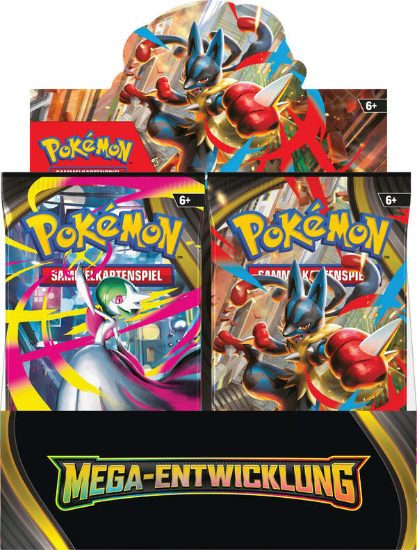 Pokémon TCG ME01 Display mit 36 Boostern – Mega-Entwicklung Erweiterung Deutsch