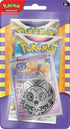 Pokémon 2-Pack August 2024 mit je einem Boosterpack aus Strahlende Sterne und Astralglanz (Schwert & Schild-Ära), nebeneinander verpackt mit Pokémon-Artwork.