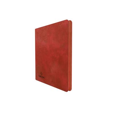 Gamegenic Zip-Up Album 24-Pocket in Rot mit Reißverschluss – Sammelmappe für 480 Karten, auch doppelt gesleevt