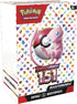 Pokémon 151 Booster Bundle mit 6 Boosterpacks, kompakt verpackt im Design der Karmesin & Purpur 151-Erweiterung mit Motiven klassischer Kanto-Pokémon.