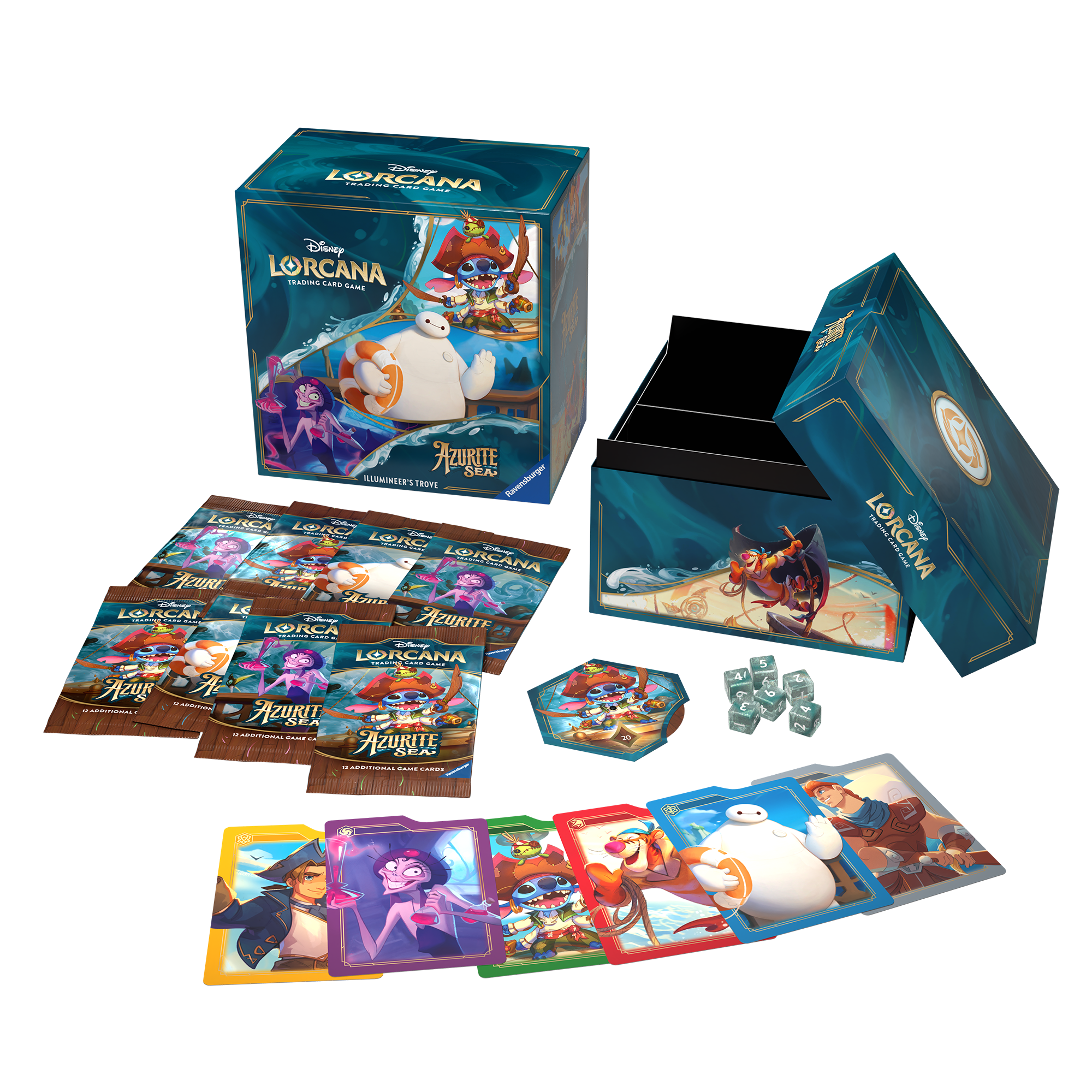 Disney Lorcana: Azurblaues Meer - Schatzkiste der Luminari (ENG)