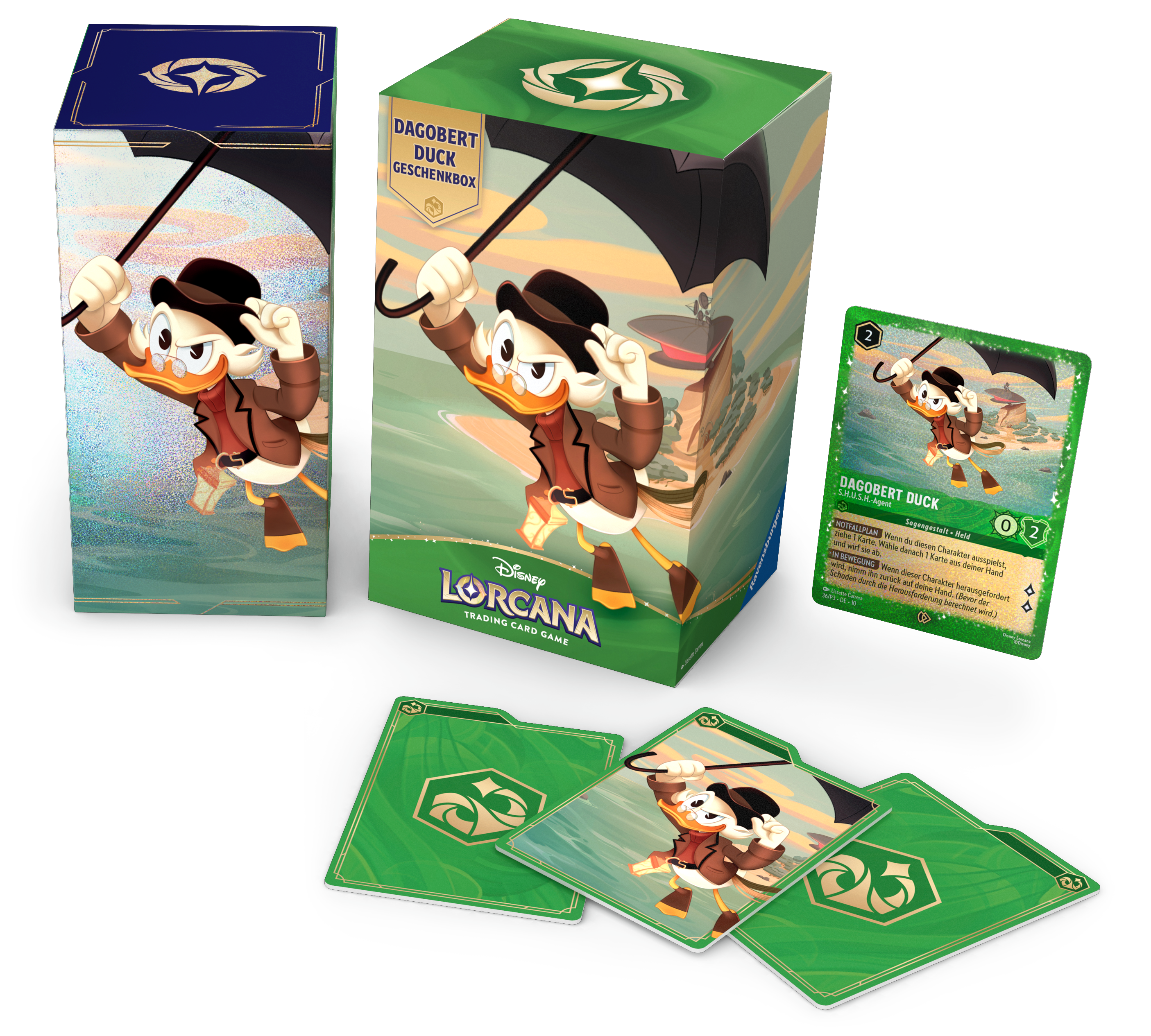 Disney Lorcana: Winterzauber - Dagobert Duck Geschenk Box (DE)