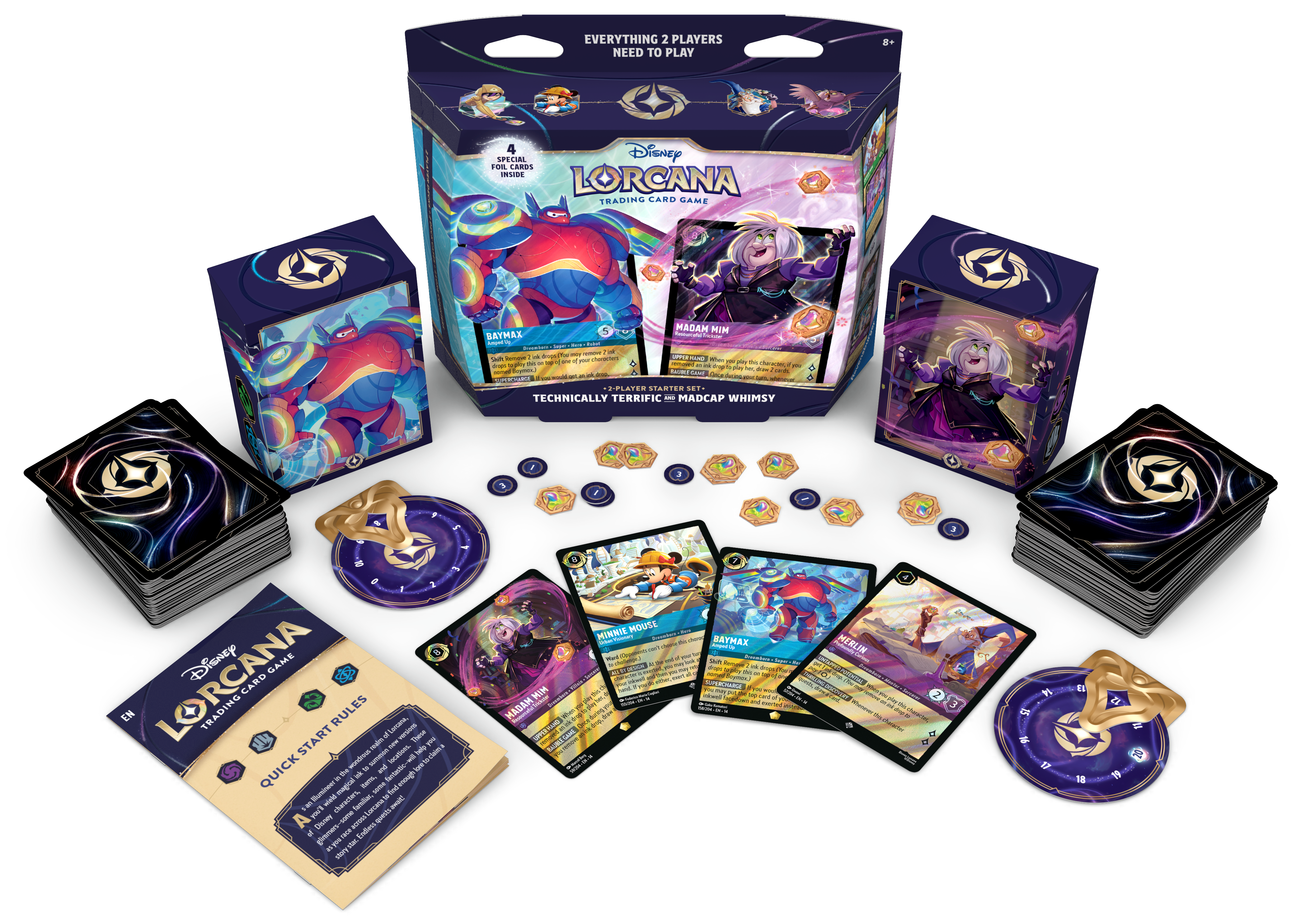 Disney Lorcana: Die Stadt Hyperia - 2 Spieler Starterdeck (ENG)