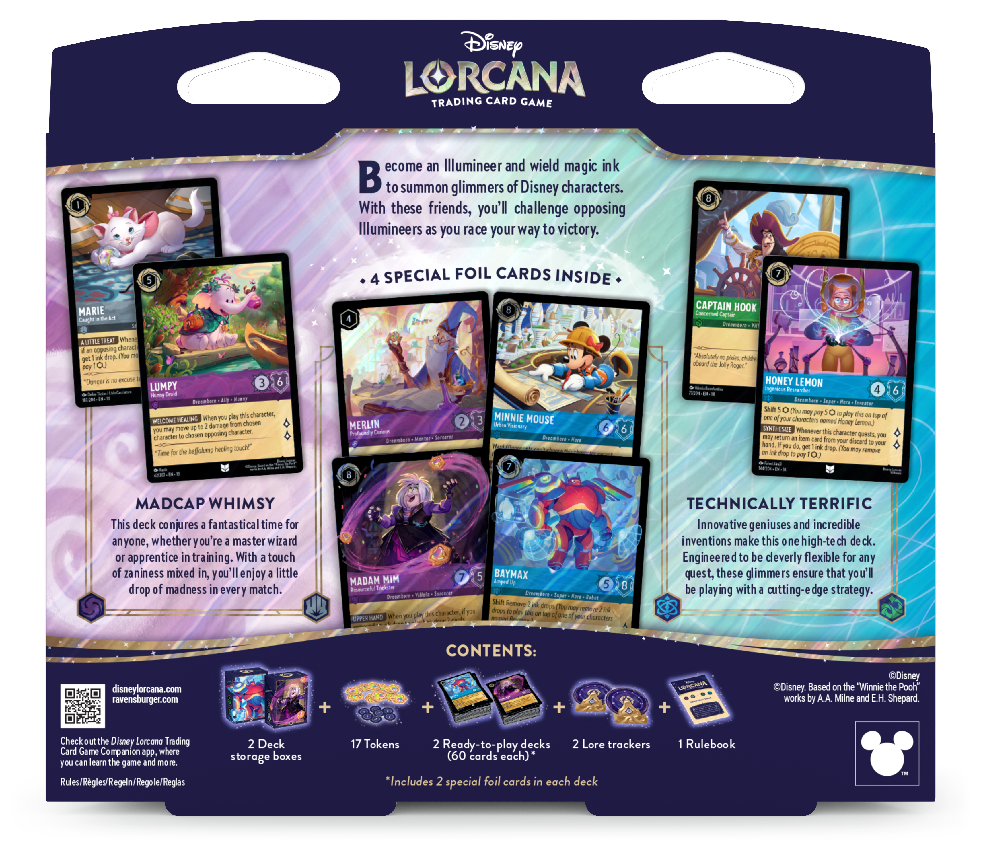 Disney Lorcana: Die Stadt Hyperia - 2 Spieler Starterdeck (ENG)