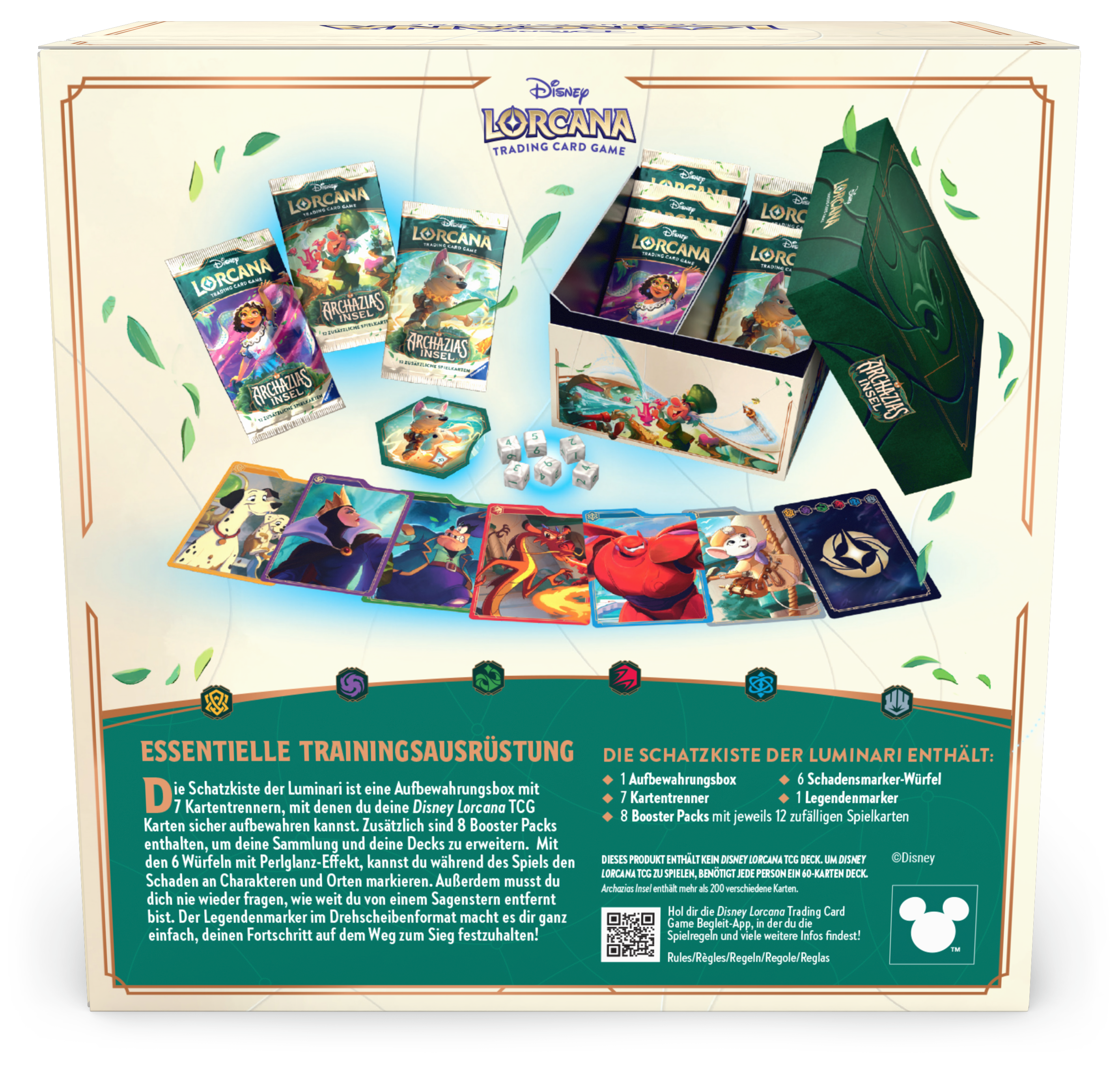 Disney Lorcana: Archazias Insel - Schatzkiste Der Luminari (DE)