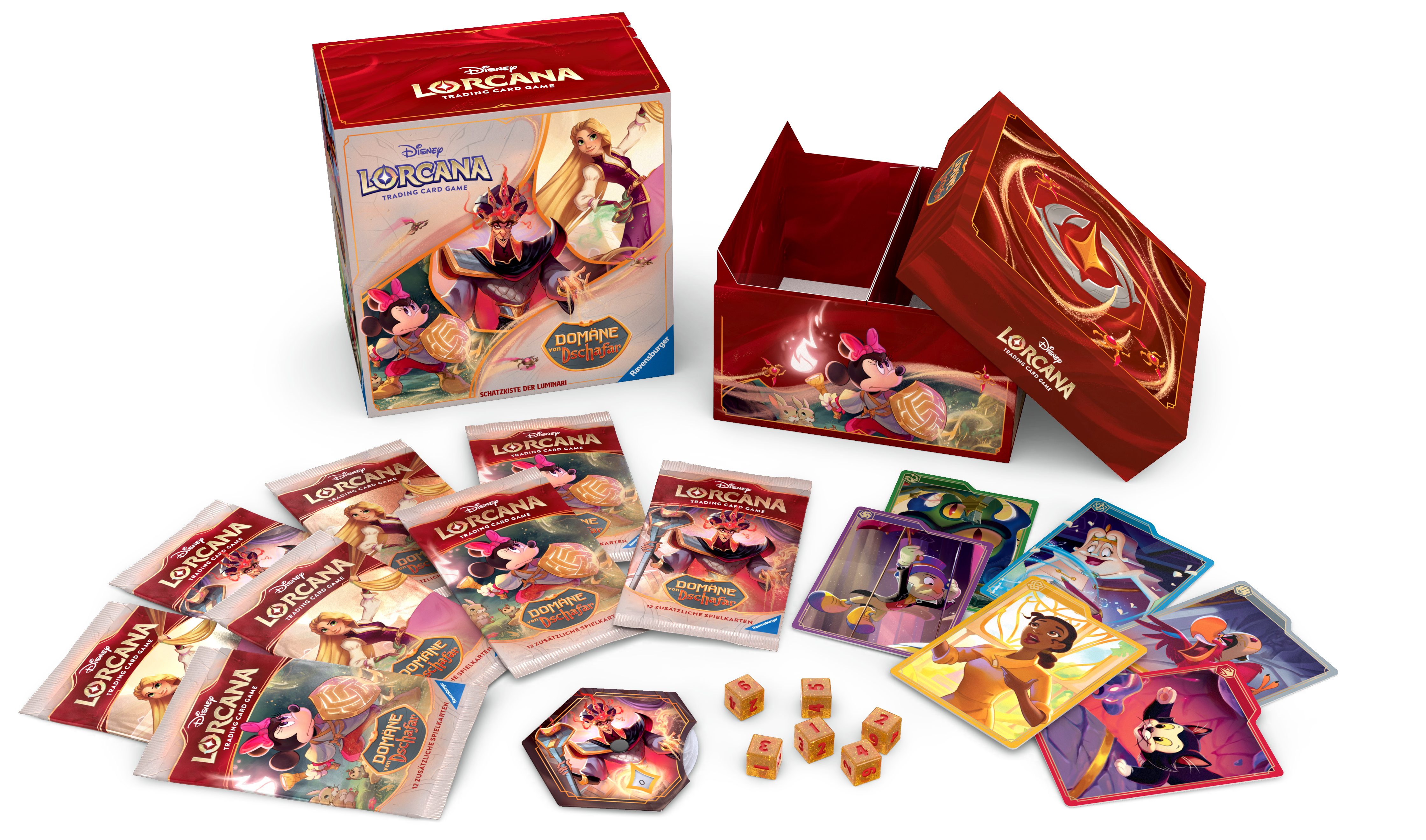 Disney Lorcana: Domäne Von Dschafar - Schatzkiste Der Luminari (DE)
