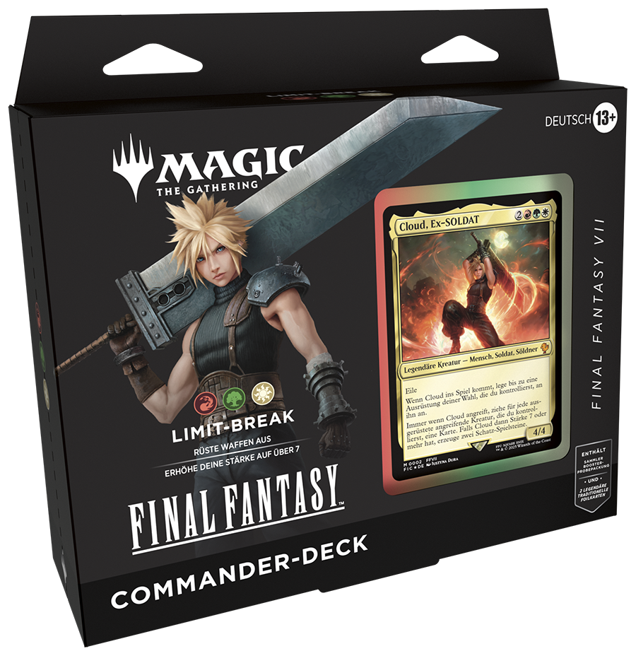 Magic: The Gathering FINAL FANTASY Commander Deck Display