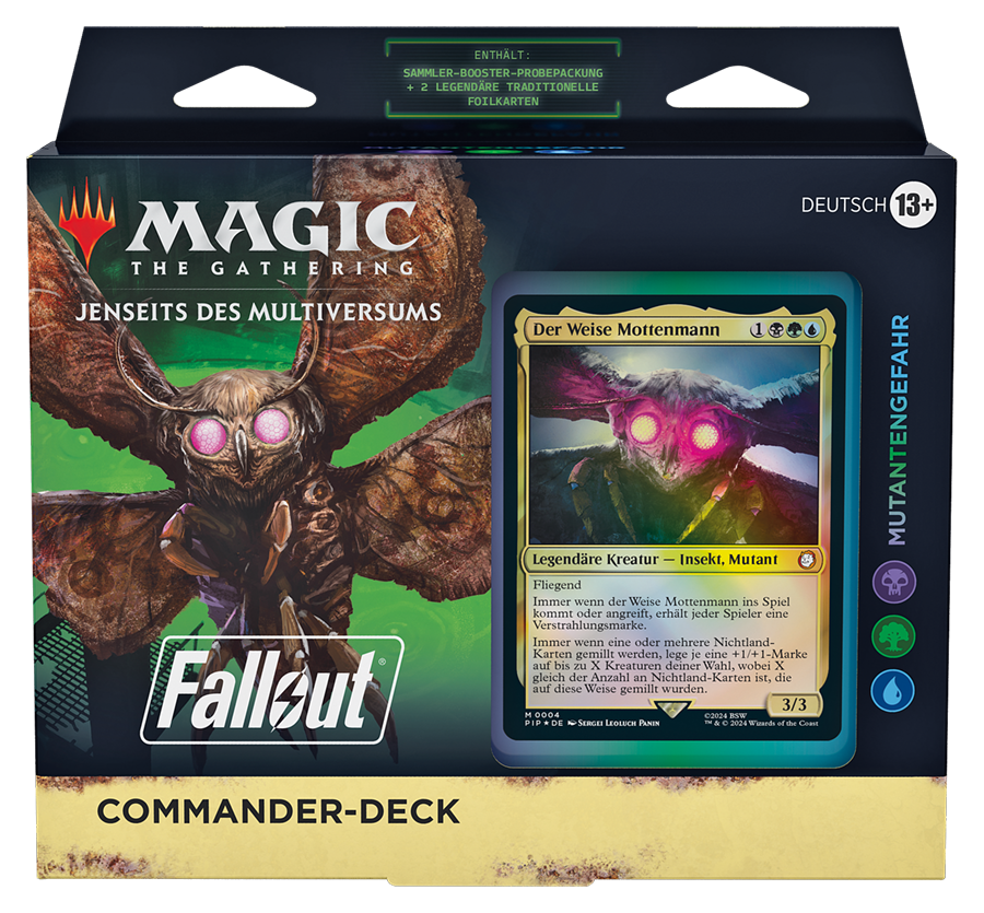 Magic: The Gathering – Fallout: Mutant Menace Commander Deck – Englisch