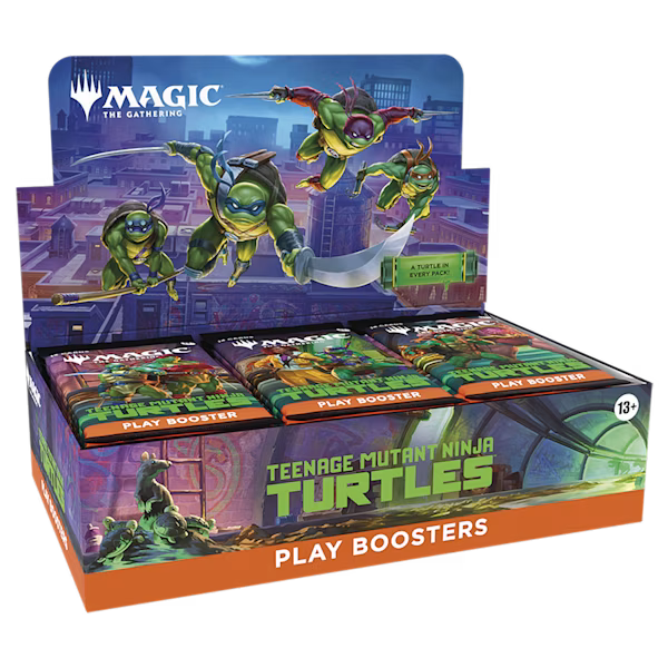 magic the gathering teenage mutant ninja turtles play-booster-display 🐢