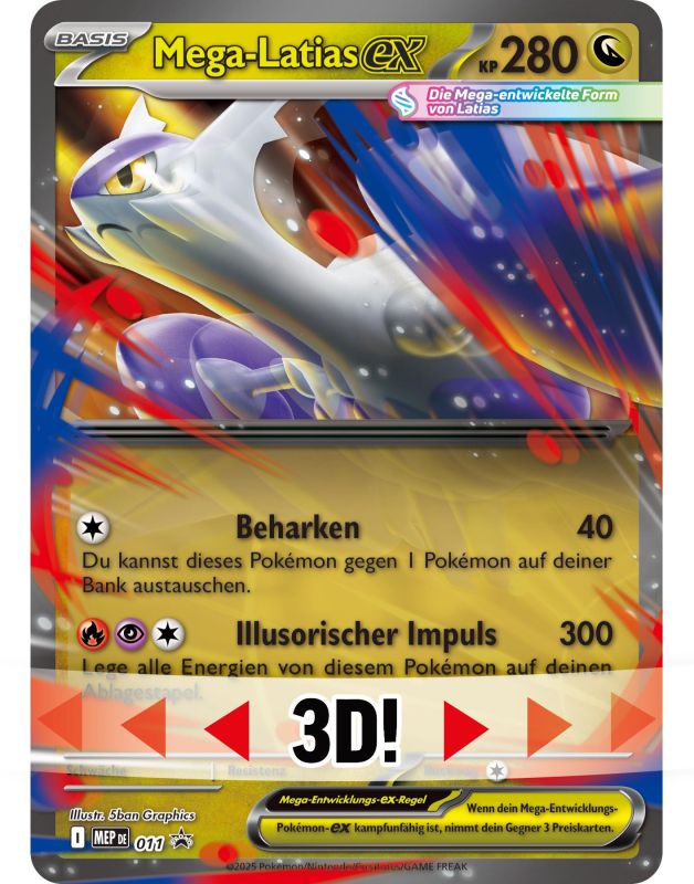 Pokémon Mega-Latias EX Kollektion (ENG)