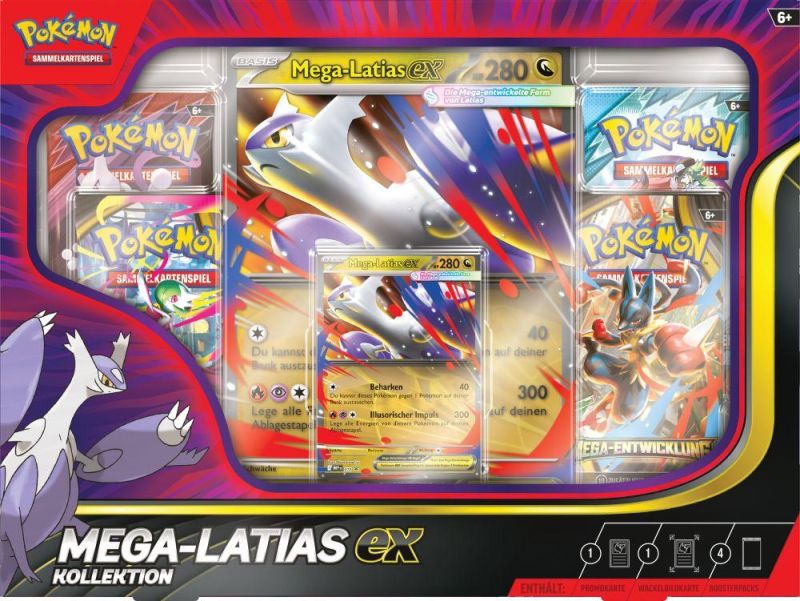 Pokémon Mega-Latias EX Kollektion (ENG)