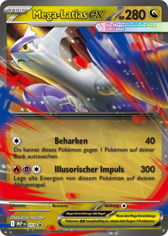 Pokémon Mega-Latias EX Kollektion (ENG)