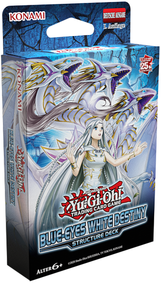 Blue-Eyes White Destiny Structure Deck Display