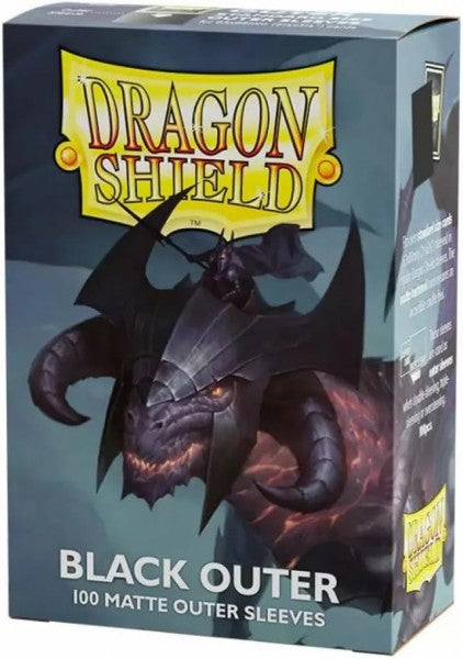 Dragon Shield Matte Outer Sleeves – 100 Kartenhüllen (Standardgröße)