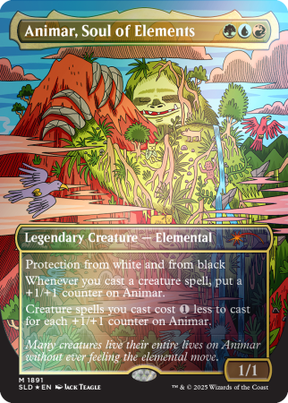 Magic: Animar & Friends Foil Edition Secret Lair Drop