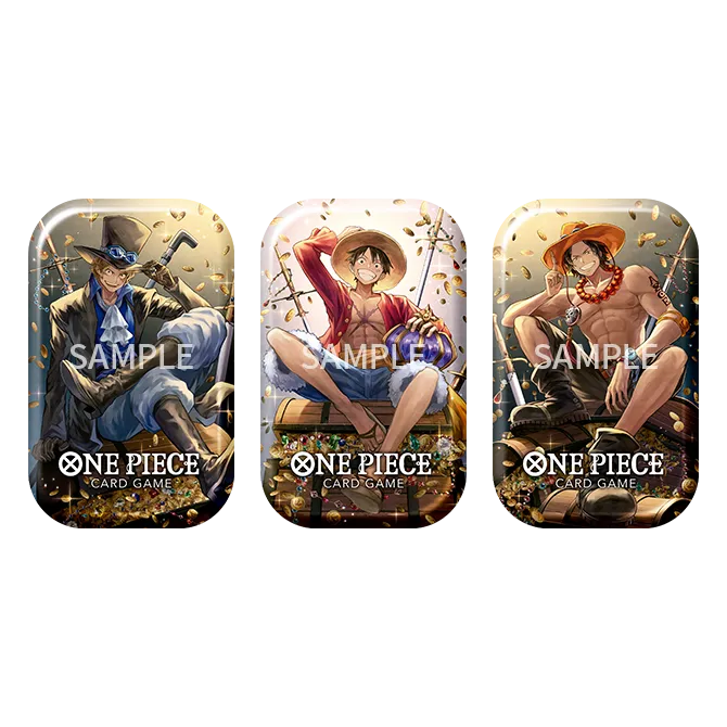 One Piece Card Game Tin Pack Set Vol. 2 TS-02 Metallbox mit Luffy, Ace oder Sabo und OP-13 Boostern