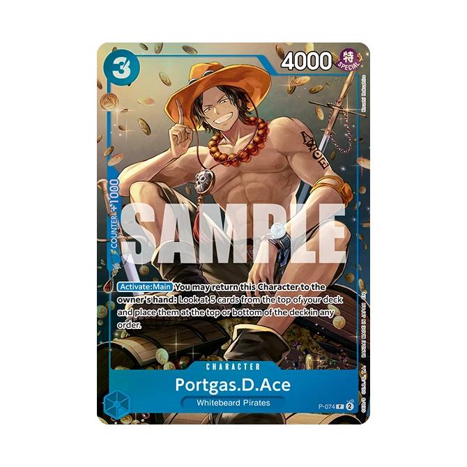 One Piece Card Game Tin Pack Set Vol. 2 TS-02 Metallbox mit Luffy, Ace oder Sabo und OP-13 Boostern