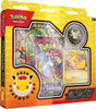 Pokémon Day 2026 Kollektion mit Pikachu Promo, Jubiläums-Münze und drei Boosterpacks.