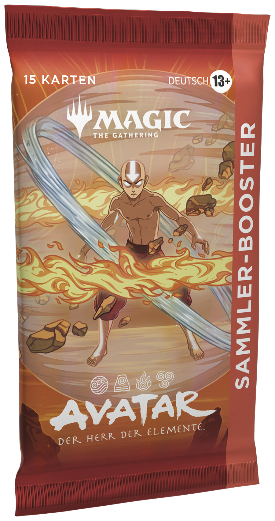 Magic: The Gathering Sammler-Booster – Avatar: Der Herr der Elemente (Deutsch) mit Foils, Neontinte & Borderless-Karten