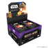 Star Wars: Unlimited – Meister der Intrige Booster-Display mit 24 Packs, Rare & Foil Karten, Hyperspace-Varianten und Spionage-Motiv im Star-Wars-Design.