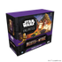 Star Wars: Unlimited – Meister der Intrige Prerelease-Box mit 6 Boostern, exklusiven Promo-Karten von Padmé Amidala und Kanzler Palpatine im Galaxis-Design.