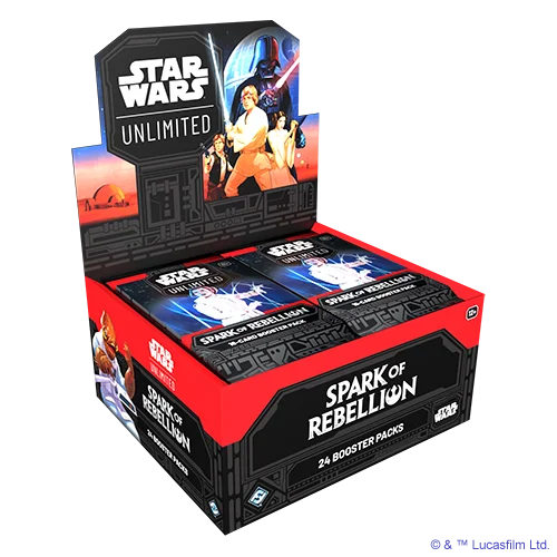 Star Wars: Unlimited – Spark of Rebellion (Booster-Display)