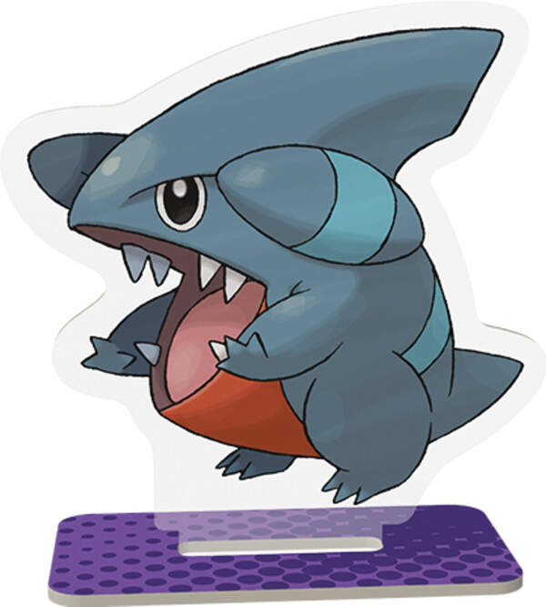 Pokémon Cynthias Knakrack-ex Premium-Kollektion – Box mit Promokarten, Boostern, Sticker und Aufstellern - Aufsteller 3
