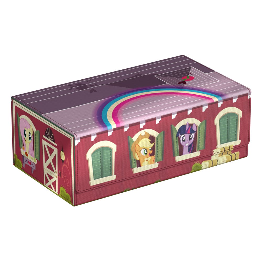 Squaroes Collectors Case „Barn“ – My Little Pony Friendship is Magic Edition. Robuste Kartenbox mit Xenoskin-Material & ZnapClaw-Verschluss.